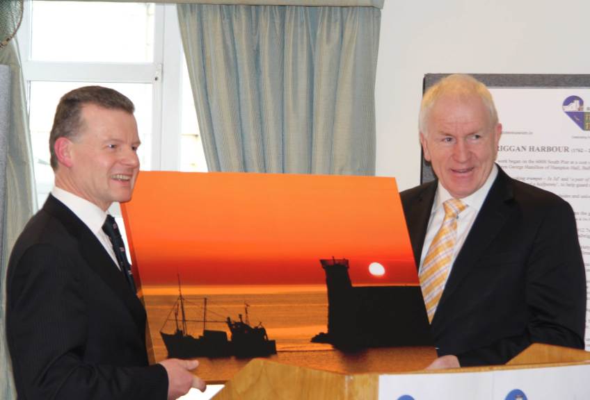 Trevor Sargent and Jimmy Deenihan TD