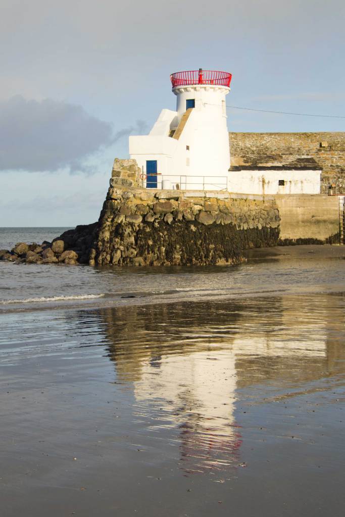 Balbriggan lighthouse, built by the Hamilton family in 1796